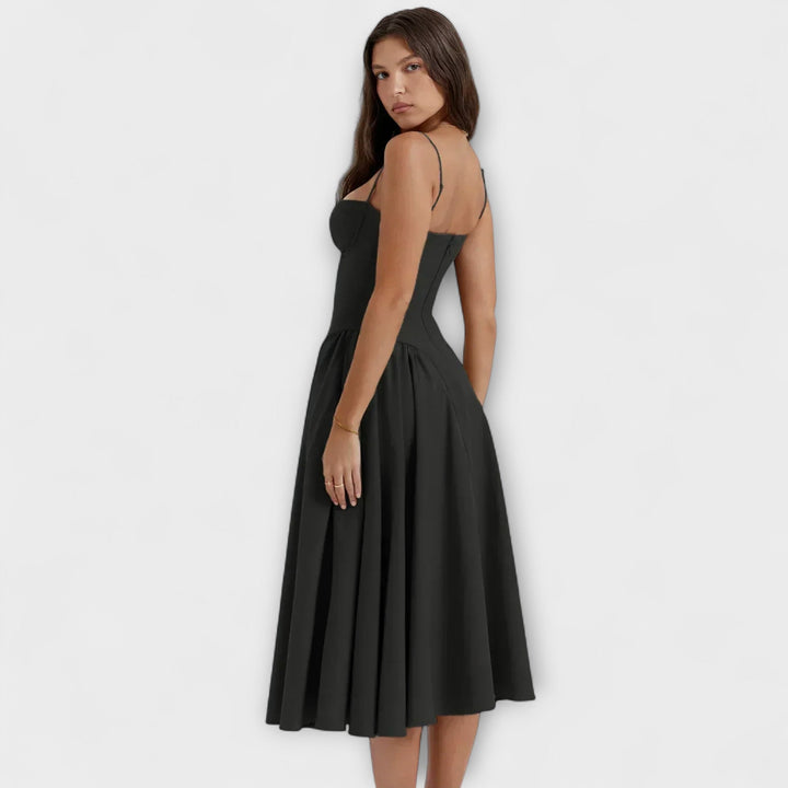 Rosalie - vestido elegante con corsé sin mangas