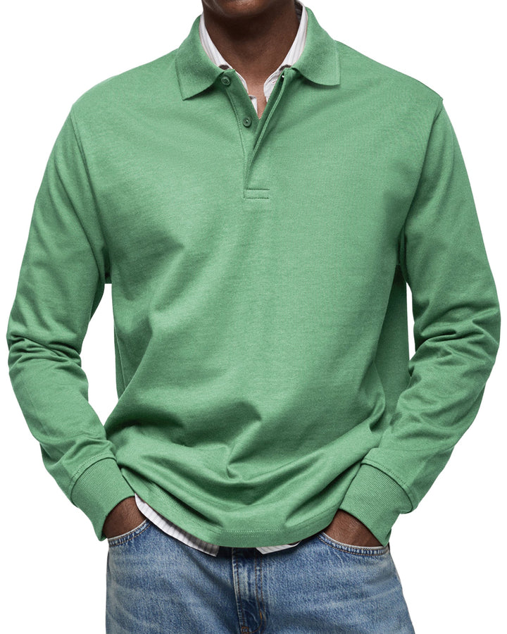 Alberto | Polo de manga larga lujoso