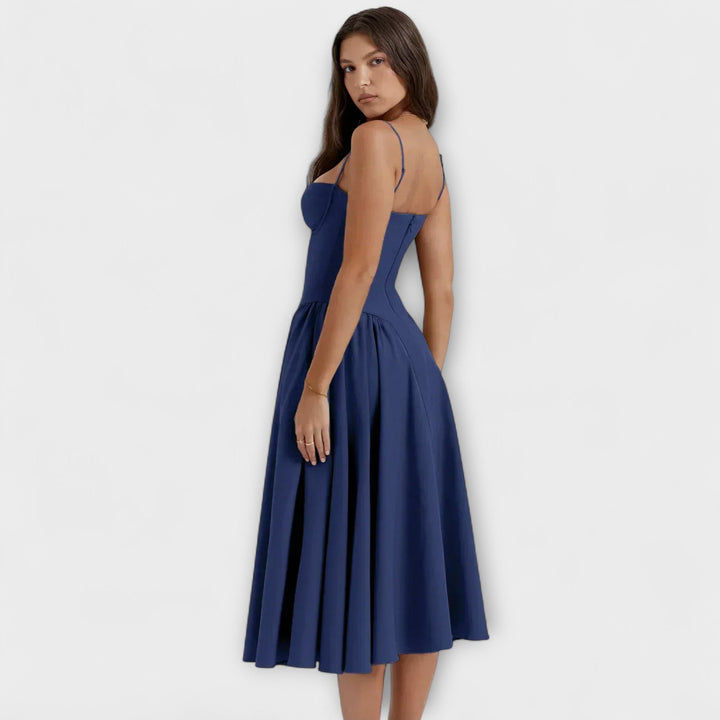 Rosalie - vestido elegante con corsé sin mangas