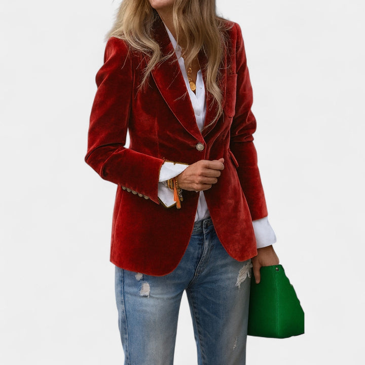 Andrea – Chaqueta de terciopelo