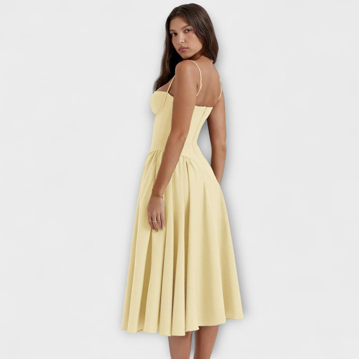 Rosalie - vestido elegante con corsé sin mangas