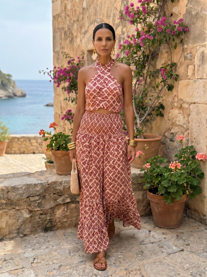 Elsa | Conjunto Elegante Hombros Descubiertos