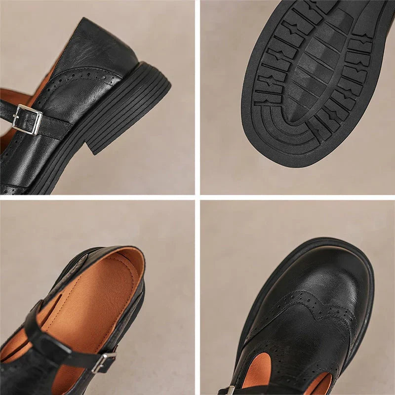 Leire - Elegante zapato de piel